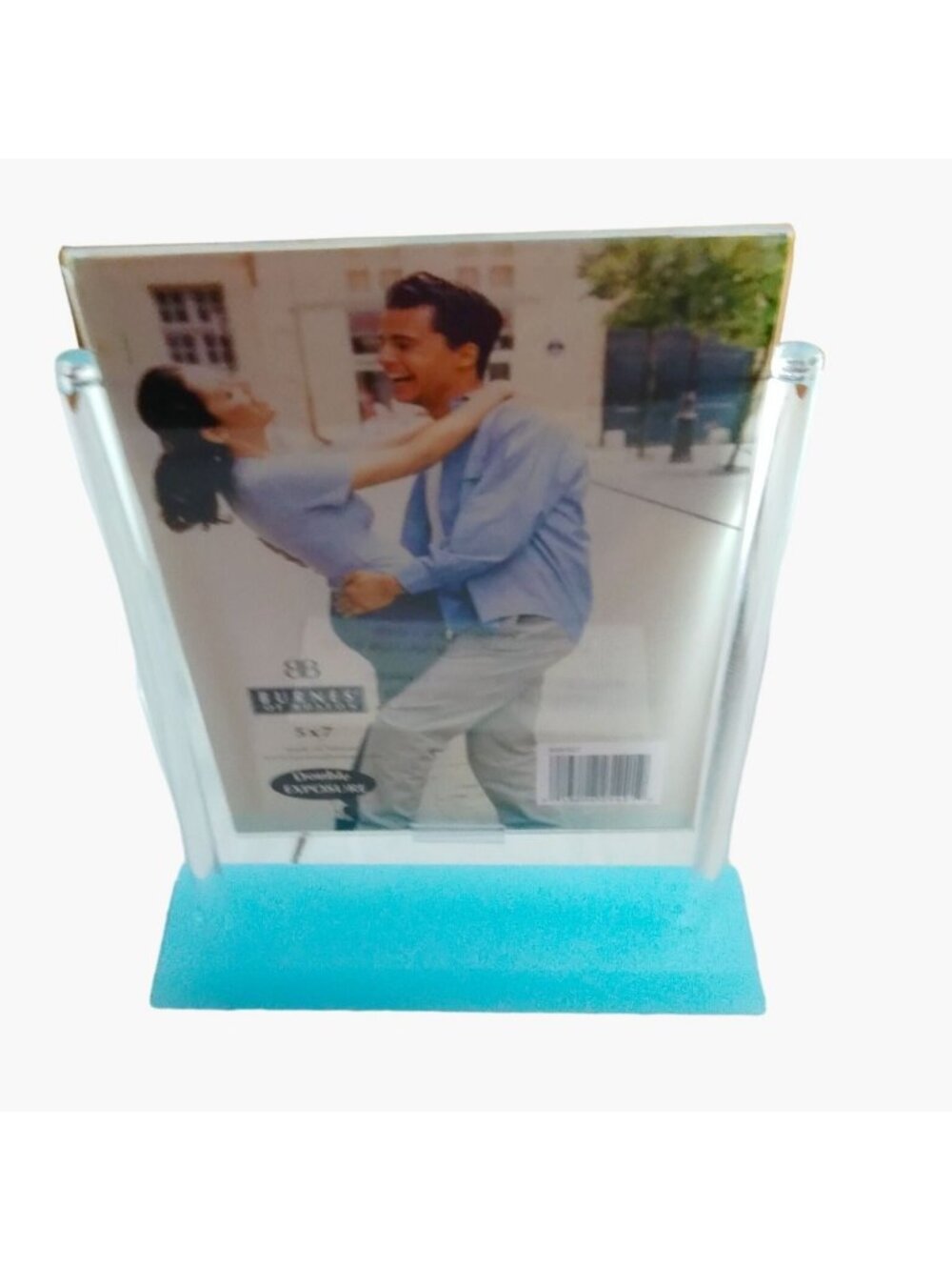 Burnes Of Boston Clear Acrylic Photo Frame 5x7 Photograph Modern Office